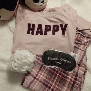 "Happy" Bedtime Pajama Set